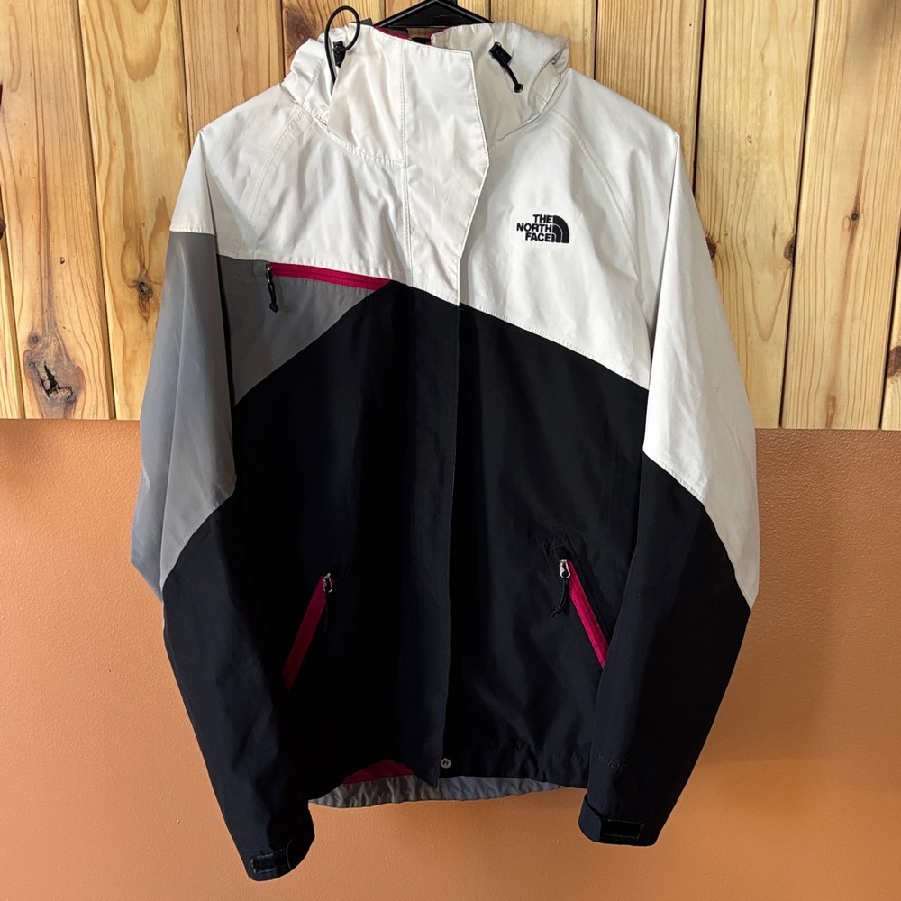 The North Face HyVent Jacket with Pink Accents